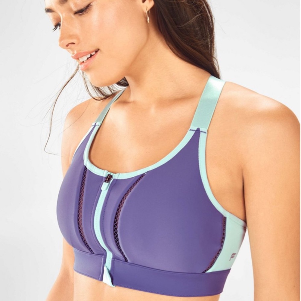 Fabletics Zoe High Impact Light Aegean/Allure